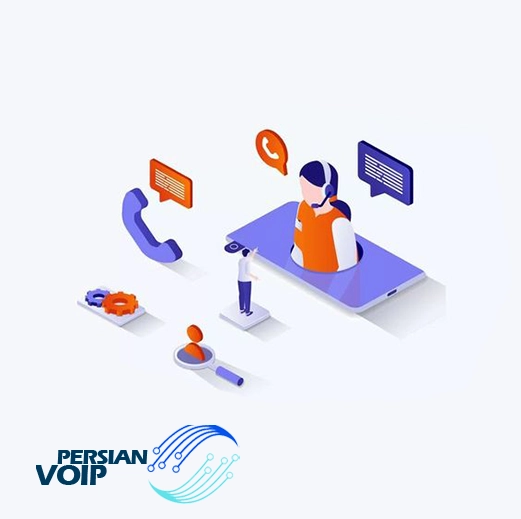 تصویری از امکانات pbx برای ارسال ایمیل