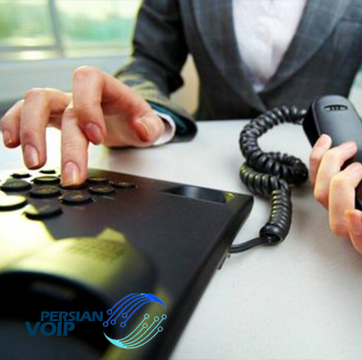 تصویری از تشخیص مشکل صدا در سیستم pbx